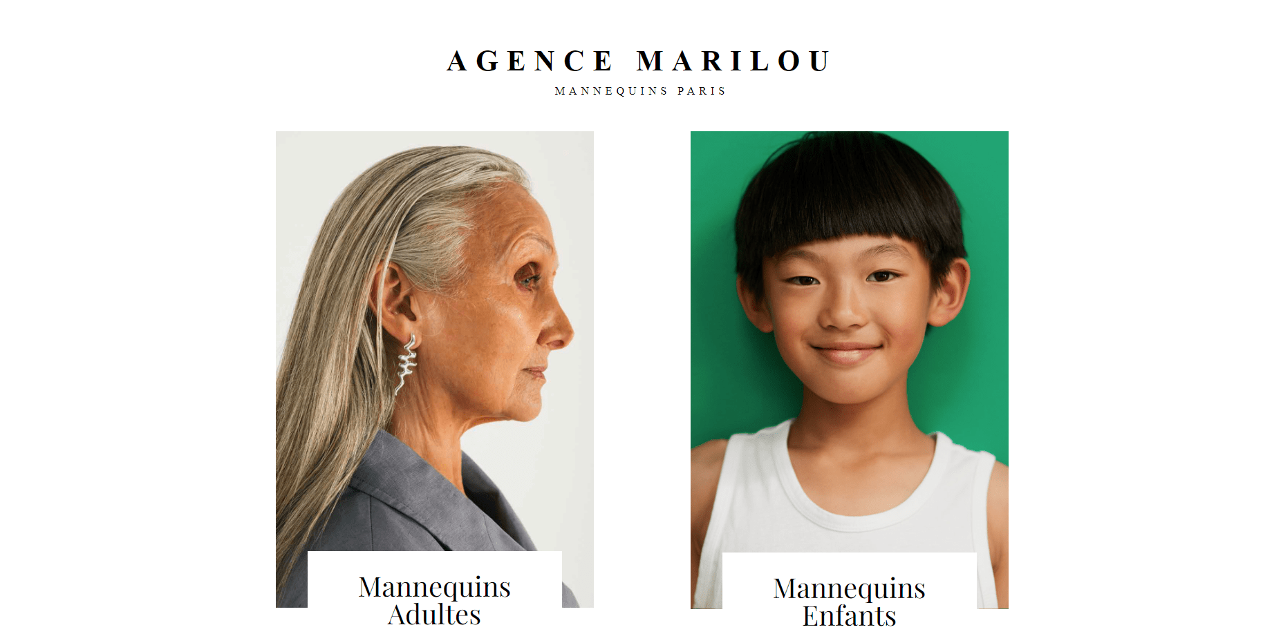 AGENCE MARILOU | Agence de Mannequins & comédiens à Paris